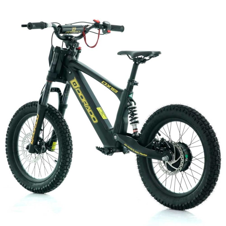 Bicicleta eléctrica Dorado DX18 500W 18"- doradomotor.es