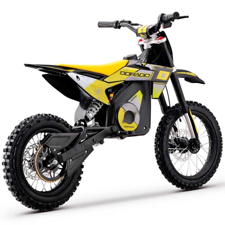 Pit bike eléctrica 1600W Dorado PD7 14/12"