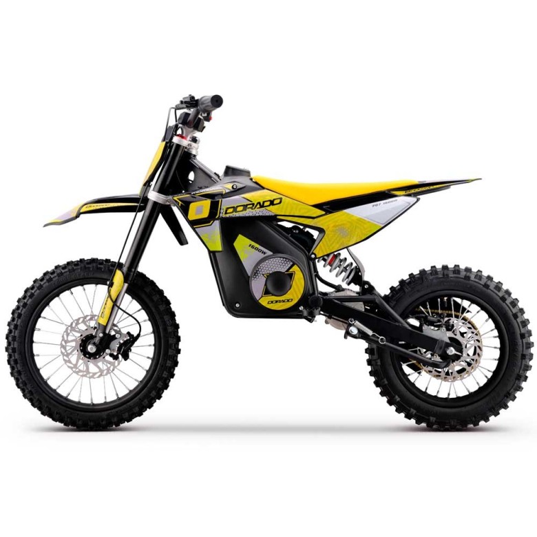 Pit bike eléctrica 1600W Dorado PD7 14/12"