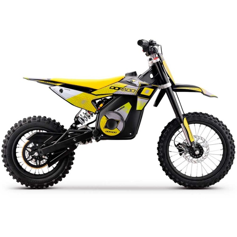 Pit bike eléctrica 1600W Dorado PD7 14/12"