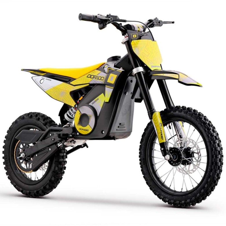Pit bike eléctrica 1600W Dorado PD7 14/12"