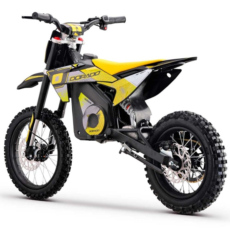 Pit bike eléctrica 1600W Dorado PD7 14/12"