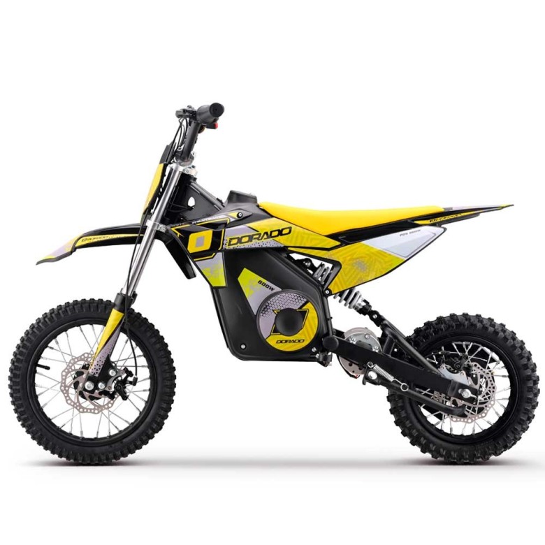 Minicross eléctrica 800W Dorado PD9 12/10"