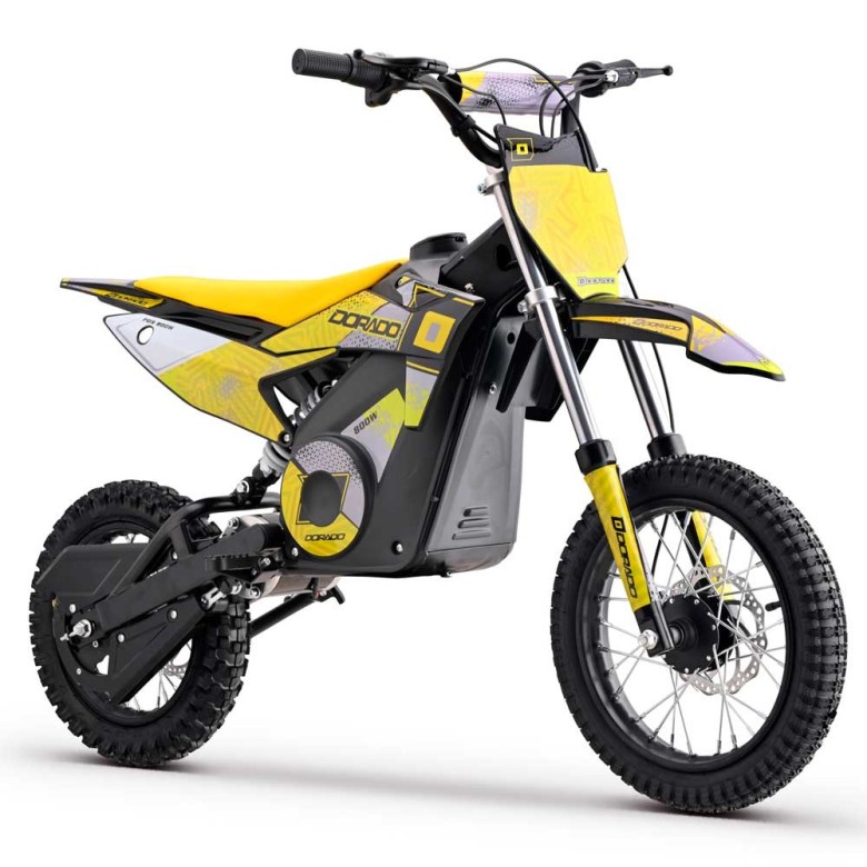 Minicross eléctrica 800W Dorado PD9 12/10"