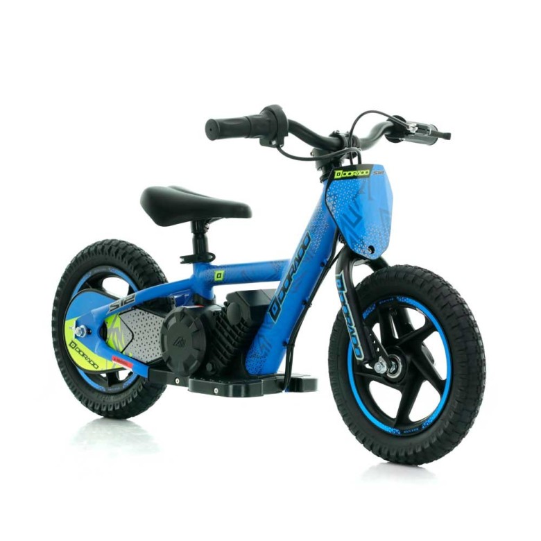 Bicicleta eléctrica infantil 100W S12 Dorado- doradomotor.es