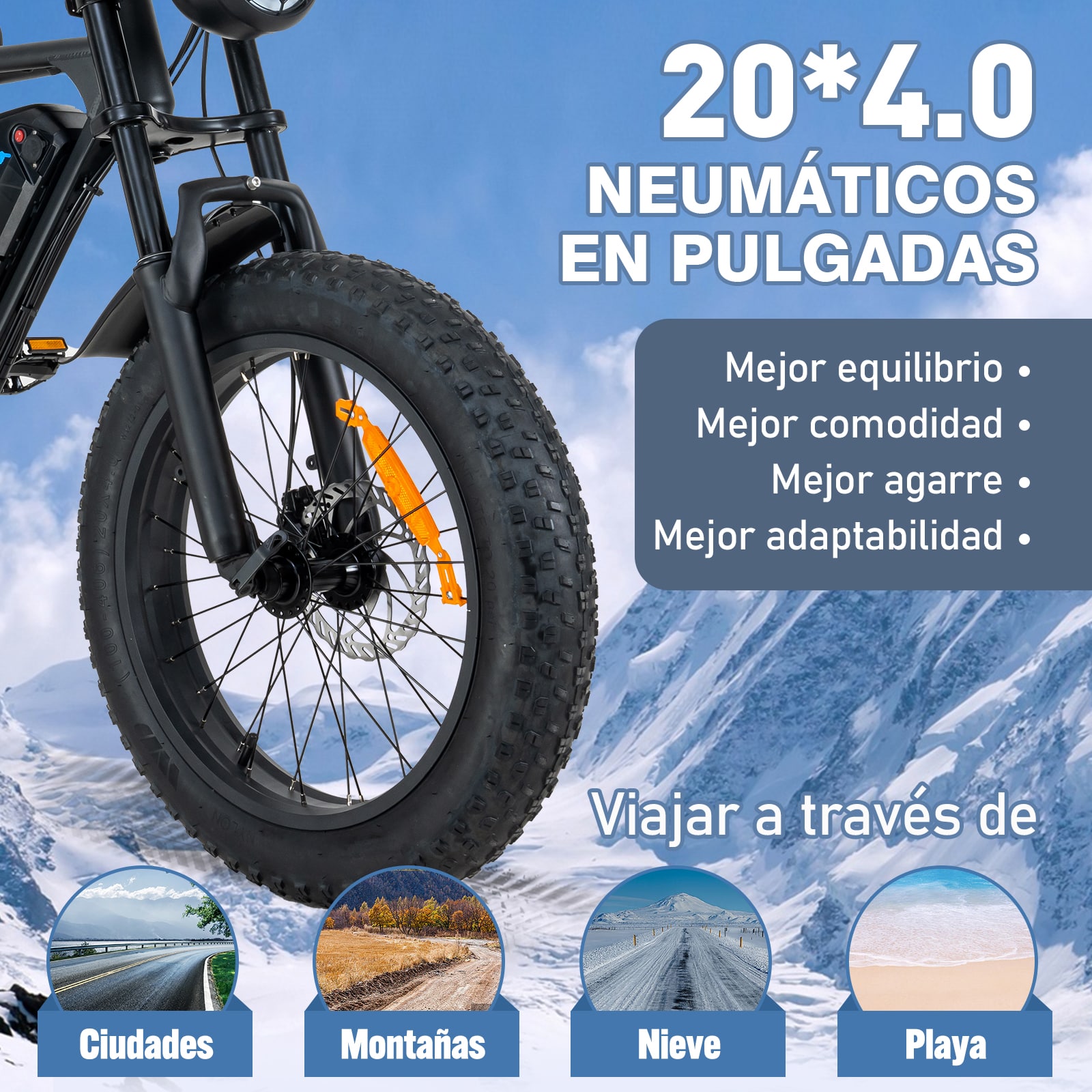 Bicicleta Eléctrica Koolux BK29 250W 48V15Ah 20 (7)